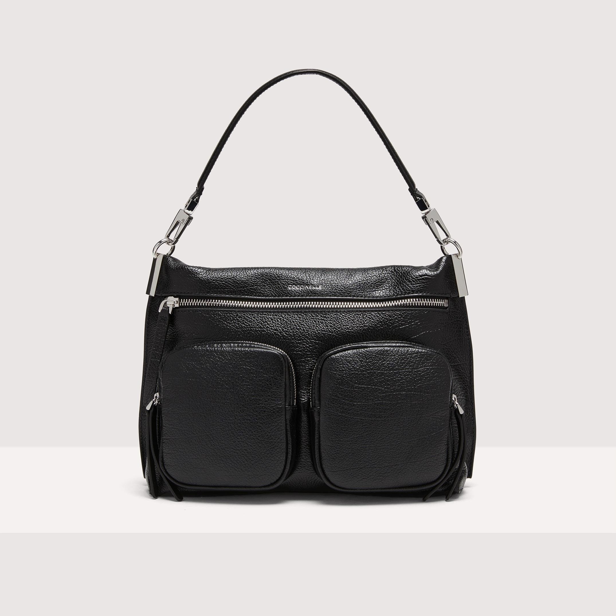 Coccinelle Hyle Shiny Goat Medium