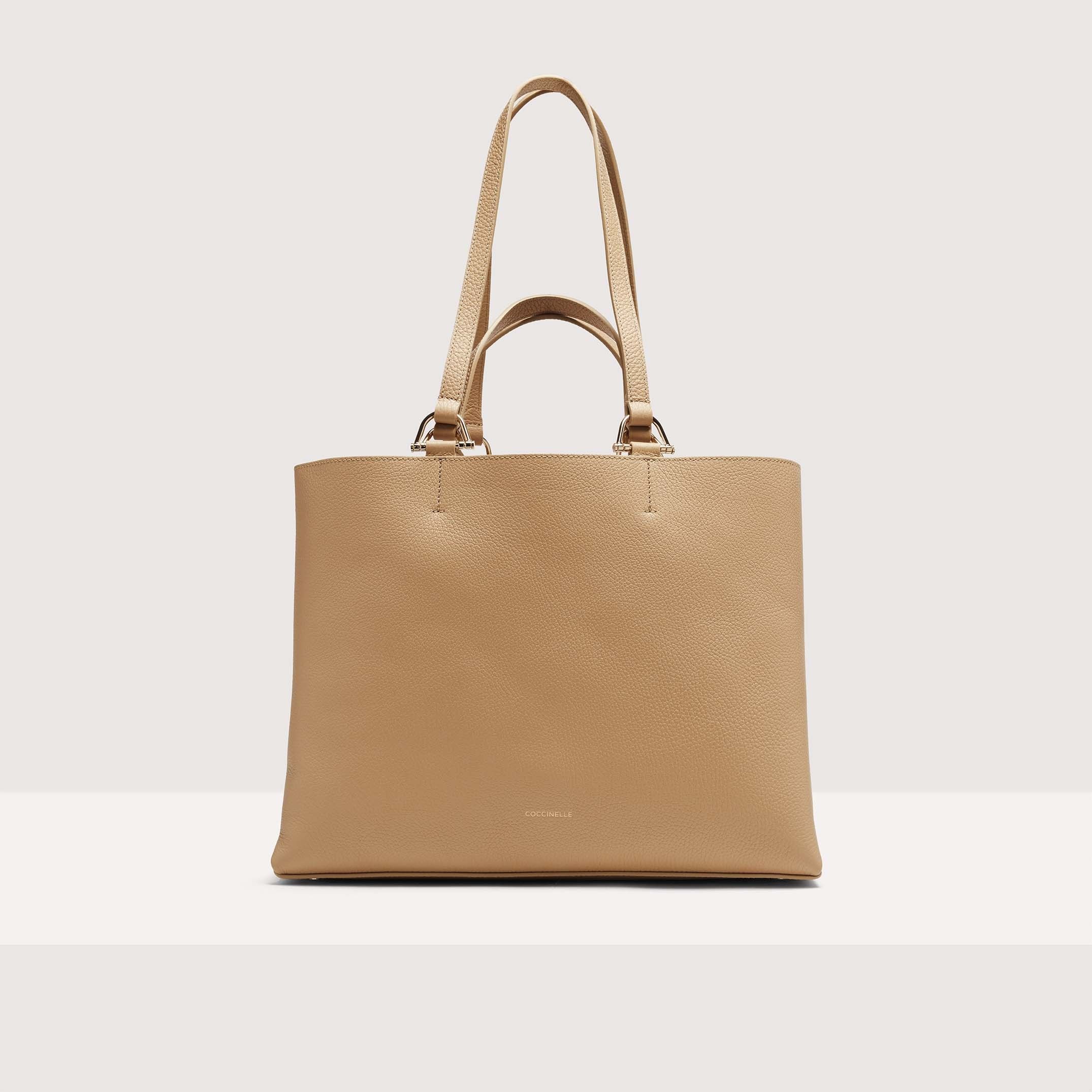 Coccinelle beige bag top