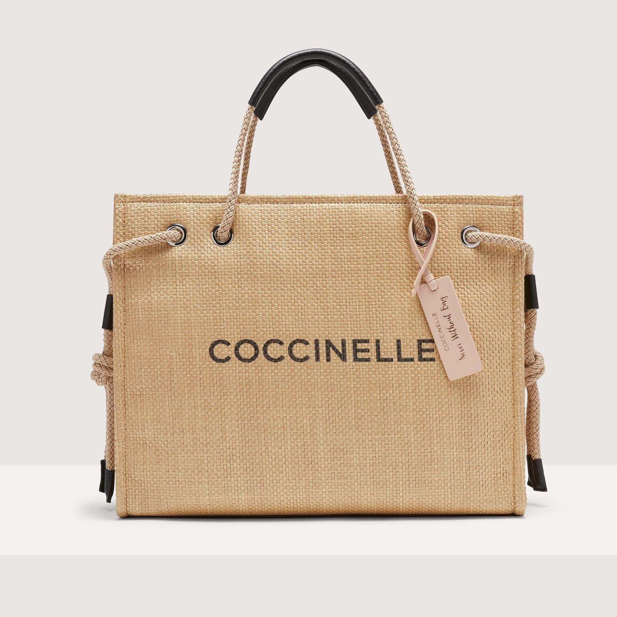 Coccinelle rattan bag new arrivals