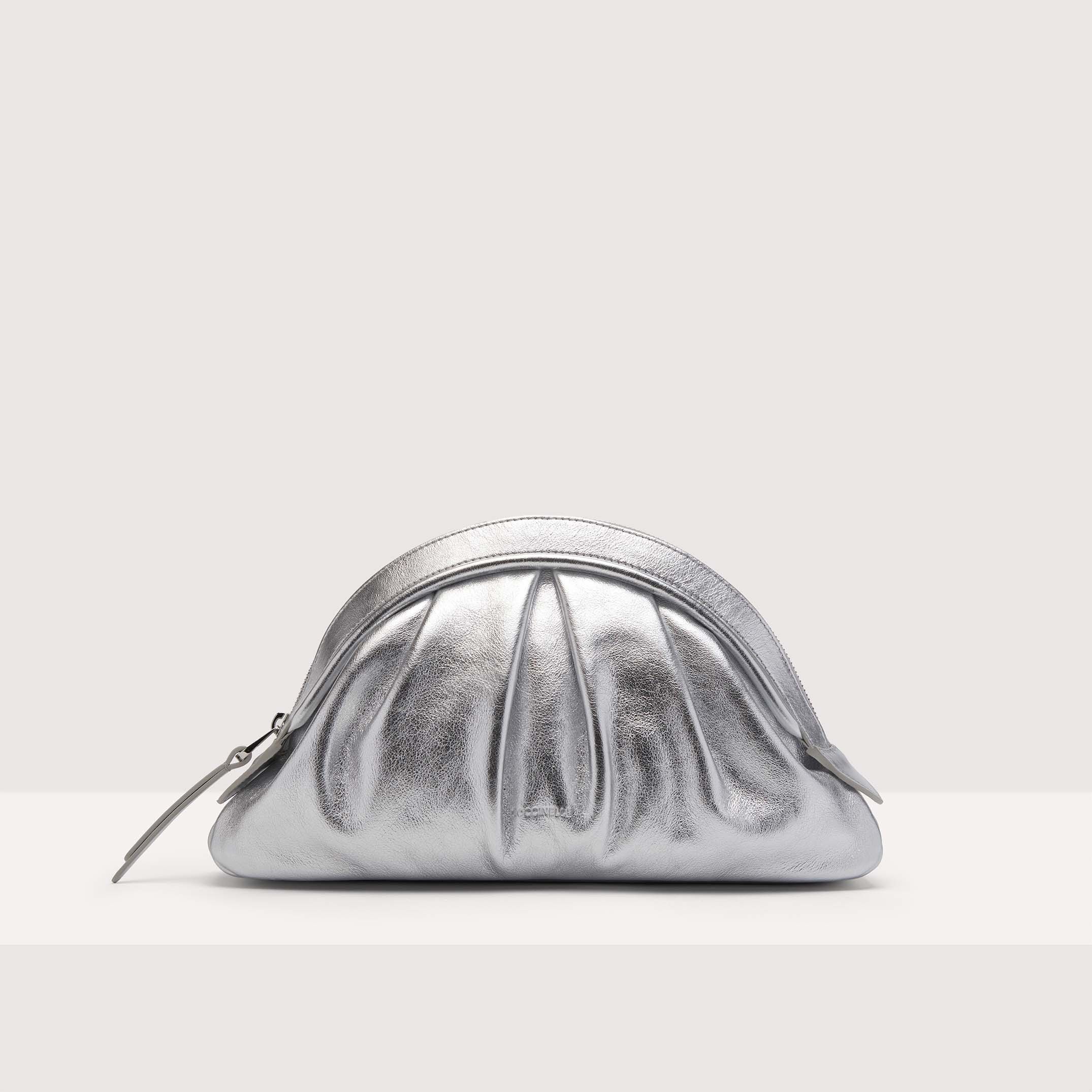 Pochette argento coccinelle new arrivals