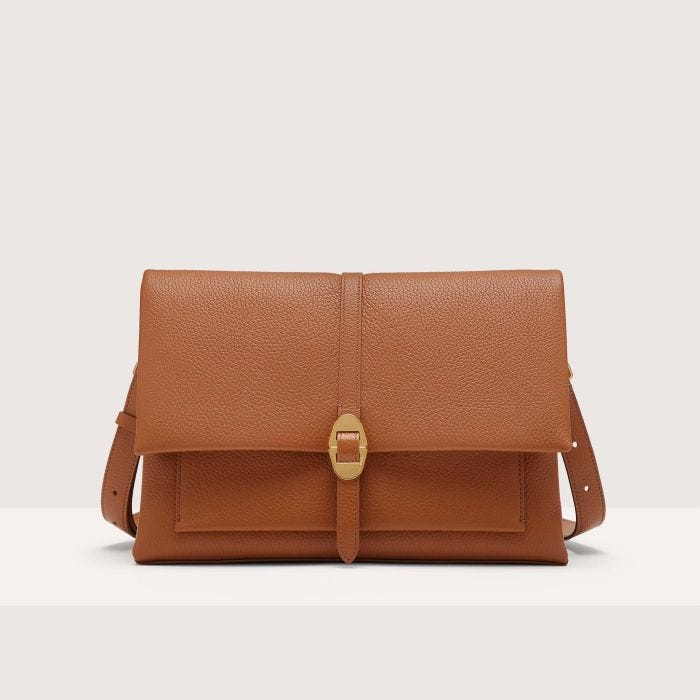 Coccinelle leather messenger bag sale