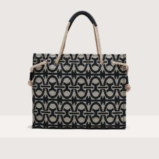 Never Without Bag Summer Monogram Large