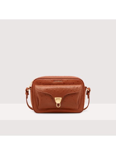 Coccinelle Beat Ostrich Small