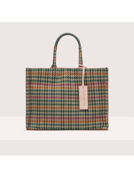 Never Without Bag Pied de poule Medium